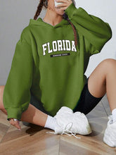 Elegance Olive Long Oversize Women's Hoodie